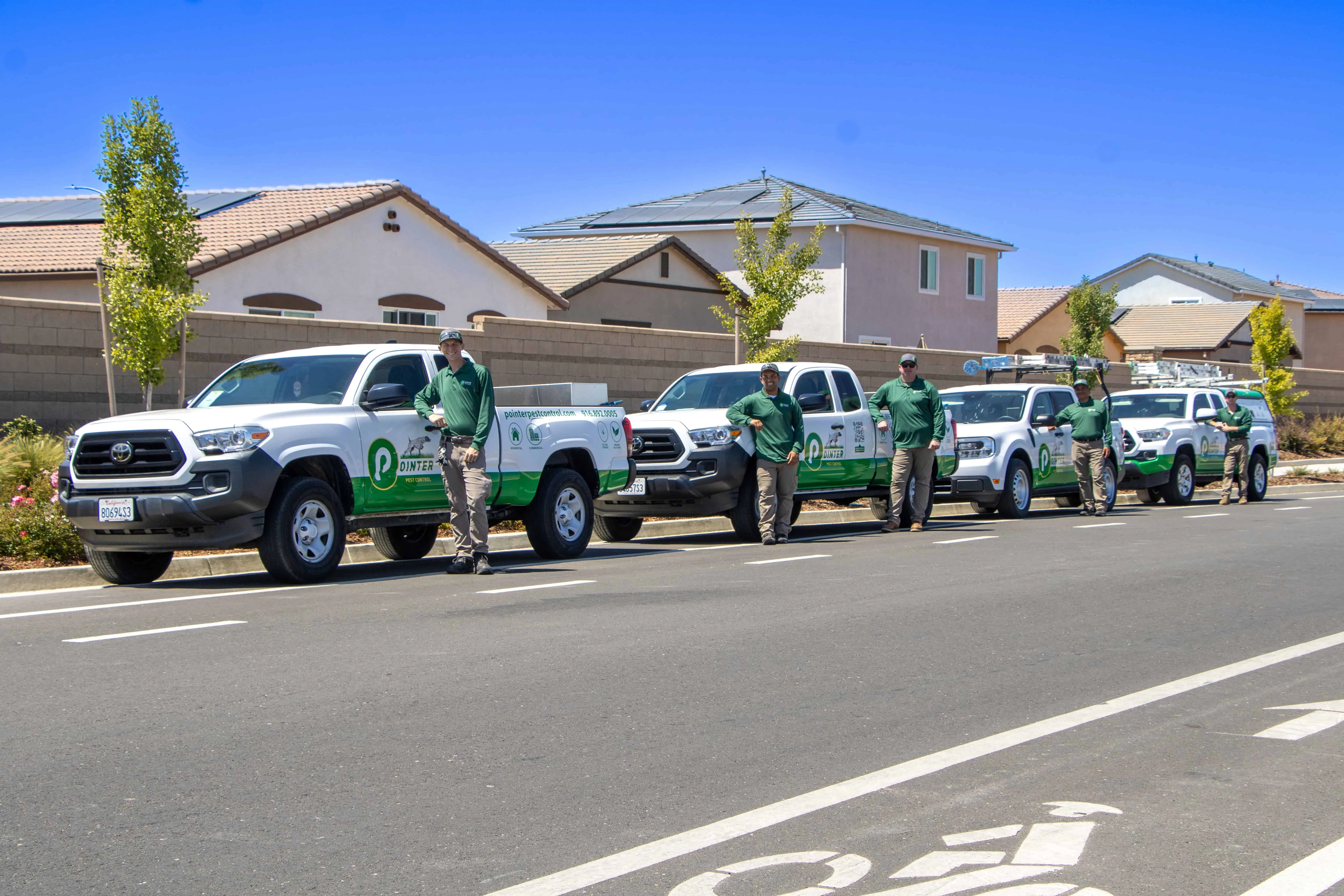 Pointer Pest Control team serving Carmichael, CA